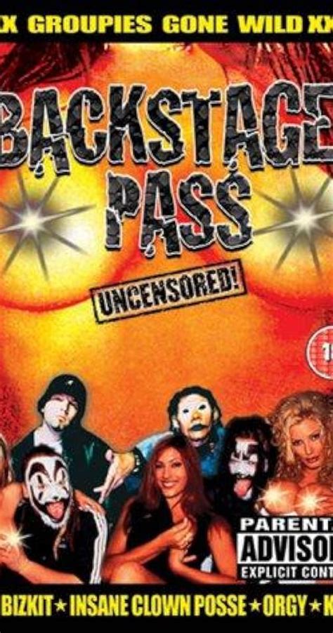 Backstage Pass Video 2003 Imdb