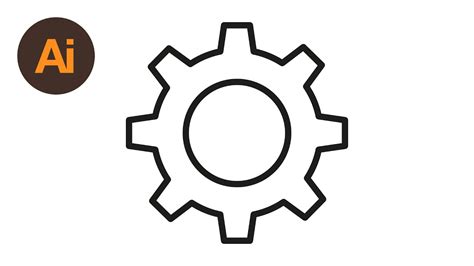 Simple Gear Drawing At Explore Collection Of