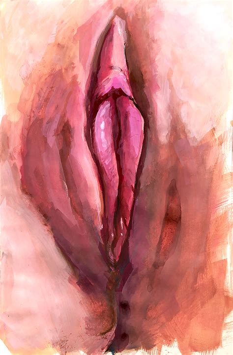 Pussy Painting Practice By Hotpinkevilbunny Hentai Foundry