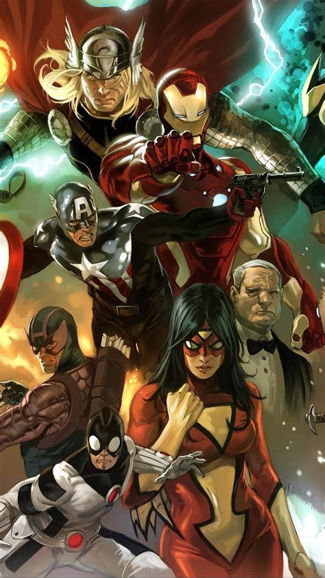 Avengers Assemble Captain America Iron Man Marvel Marvel Comics