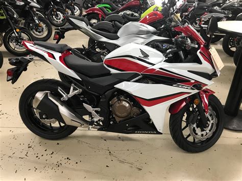 New 2018 Honda Cbr500r Motorcycles In Lapeer Mi