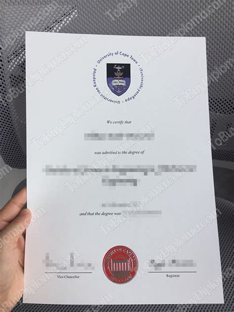 Using The University Of Cape Town Fake Diploma Go Abroad