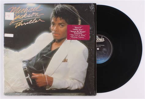 1982 Michael Jackson Thriller Vinyl Record Pristine Auction