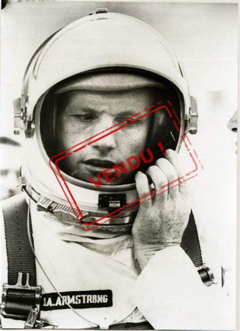 Gemini 8 Neil Armstrong Sur Le Départ Tirage Vintage Nasa