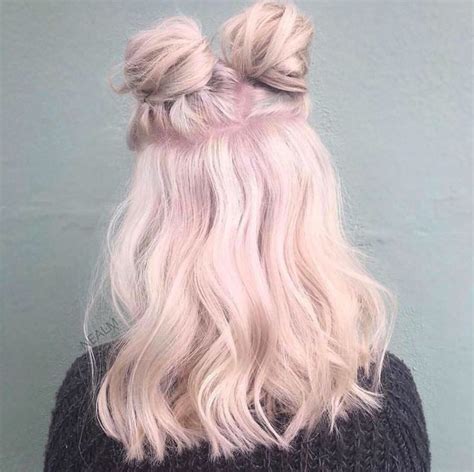 20 Trendy White Blone Color Hair Styles For Girls Ibaz In 2020