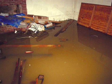 Basement Flooding Near Wilmington Fayetteville Greenville Flooded