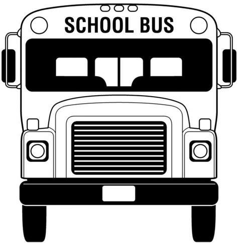 20 Free Printable School Bus Coloring Pages