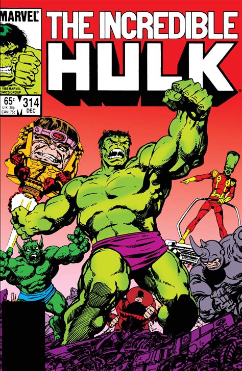 Incredible Hulk Vol 1 314 Marvel Database Fandom Powered By Wikia