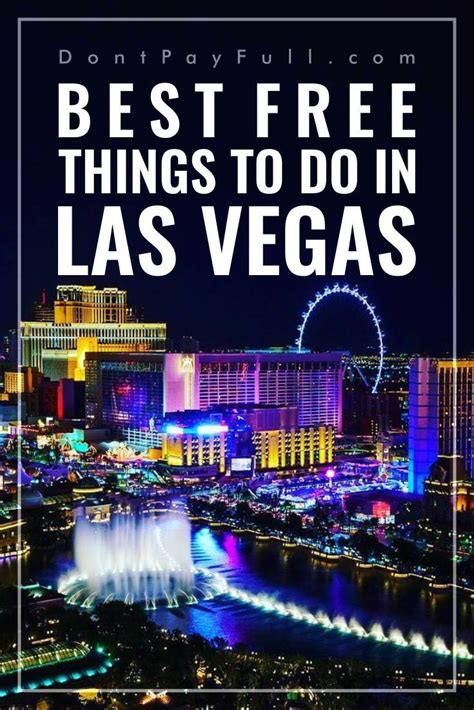 Free Things To Do In Las Vegas Dontpayfull