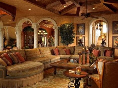 Famous Tuscan Mediterranean Interior Design Ideas Architecture Furniture And Home Design