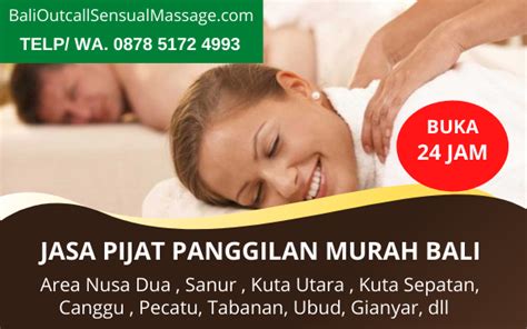 Jasa Pijat Massage Panggilan Bali Termurah Murah Profesional Buka 24 Jam Wa 0878 5172 4993