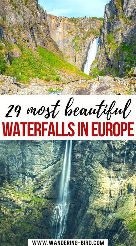 29 Most Beautiful Waterfalls In Europe With Map Europe Trip
