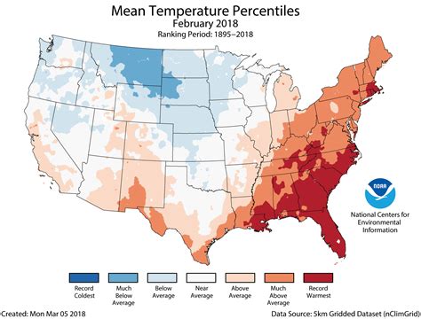 Assessing the U.S. Climate in February 2018 | News | National Centers
