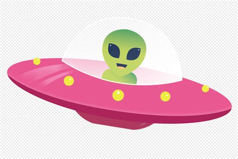 Hand Drawn Cartoon Ufo Alien Png Imagepicture Free Download 401356723
