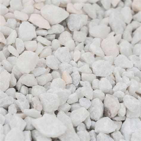 Polar White Gravel White Stones For Garden White Stone Chippings