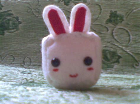 Cubed Bunny Plush · Rabbit Plushie · Sewing On Cut Out Keep · Version