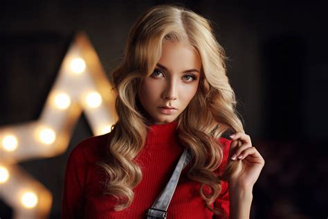 Wallpaper ID Woman Blonde Katerina Shiryaeva Girl Model P Women Free Download