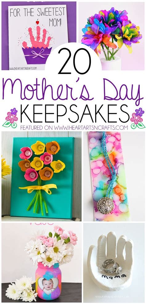 Shop pretty charm necklaces, bath & body gift sets for her, scrumptious chocolate boxes and biscuit tins, and candles. 20 Mother's Day Keepsake Gifts That Kids Can Make (With ...