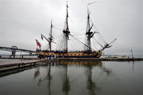 French Tall Ship Re Creates 18th Century Journey The