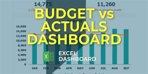 Budget Vs Actual Excel Template For Your Needs