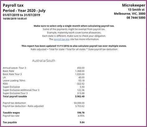 Payroll Tax Wages Worksheet Victoria Worksheet  Resume Examples