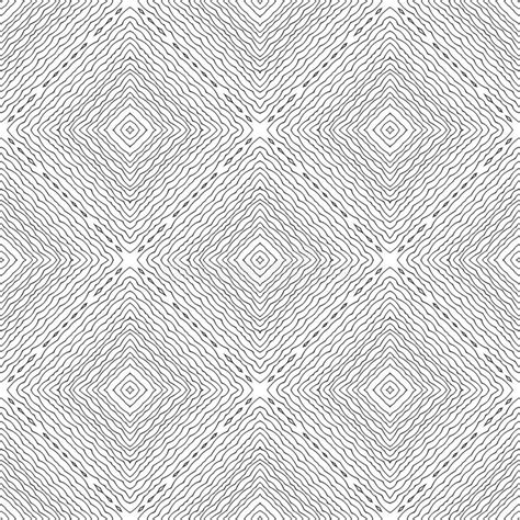 Seamless Grid Pattern Vector Black And White Line Background Stock