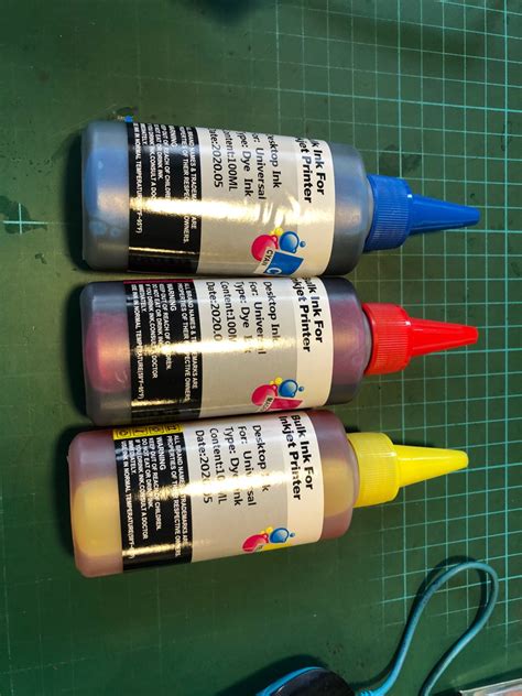Universal Ink Refill Kit 100ml Bottle Compatible With Almost All
