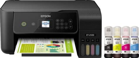 Epson Ecotank Et 2720 Wireless All In One Printer Black Ecotank Et 2720