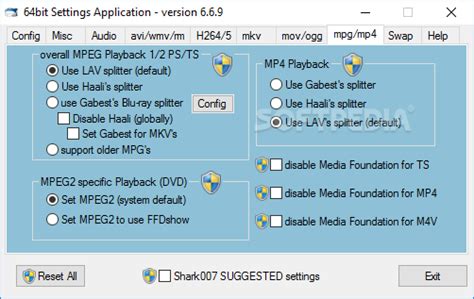 You need to use it together with an already installed directshow player such as windows media player. Download Advanced Codecs for Windows 7 / 8.1 / 10 14.9.9