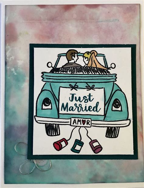 Just Married Card Just Married Cards Close To My Heart