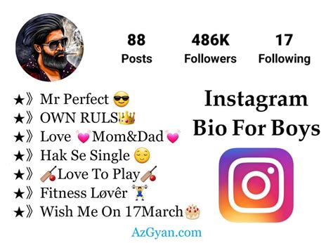 950 Best Instagram Bio For Boys Stylish And Attitude Bio