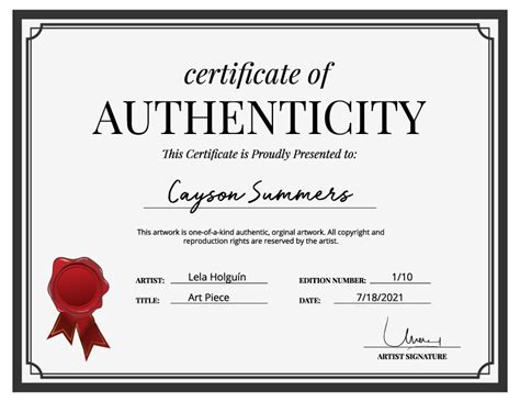 Warranty Certificates For Your Business Simplecert