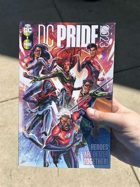 Anne Reads Comics DC PRIDE OUT NOW On Twitter RT Troyfin2 DC