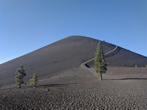 A Different Type Of Volcano Cinder Cone Lassen Volcanic California
