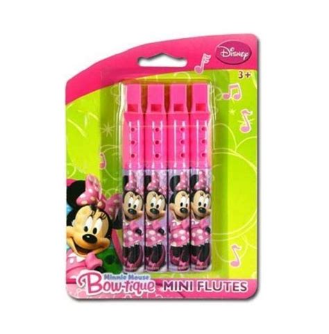 Minnie Mouse Bow Tique Mini Flutes Birthday Party Supply