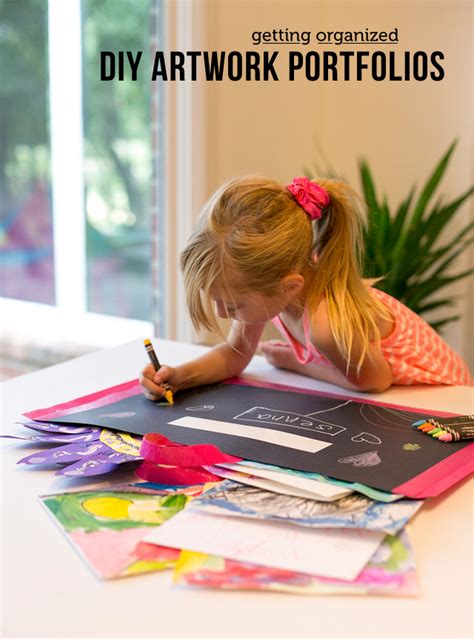 Keep Kids Art Organized All Year With Diy Artists