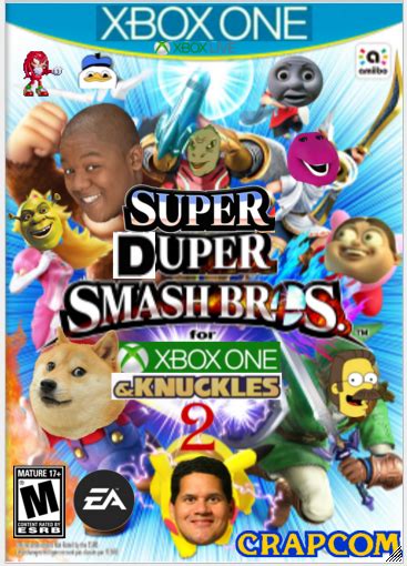 Super Duper Smash Bros For Xbox One And Knuckles By Charmander9964 On