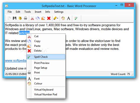 Basic Word Processor Download Create And Print Annotations Customize