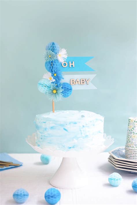 Baby Cake Topper Diy Oh Happy Day Bloglovin