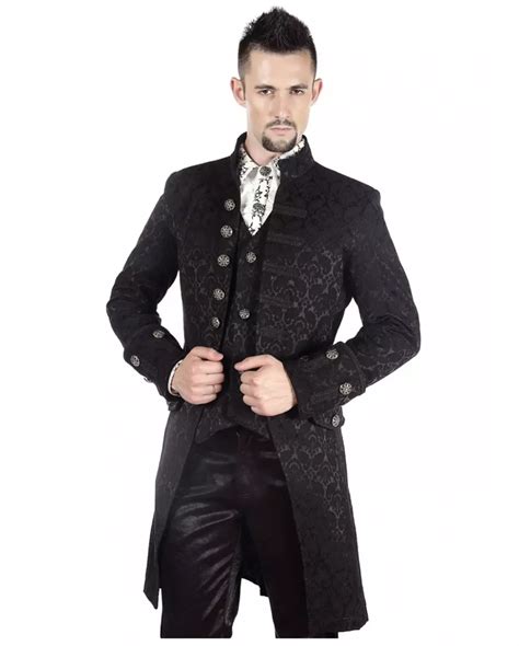 Victorian Gothic Aristocrat Gentlemens Coat Steampunk Fashion Horror