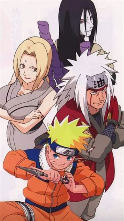 1080p Descarga Gratis Naruto Anime Jiraiya Orochimaru Sanin