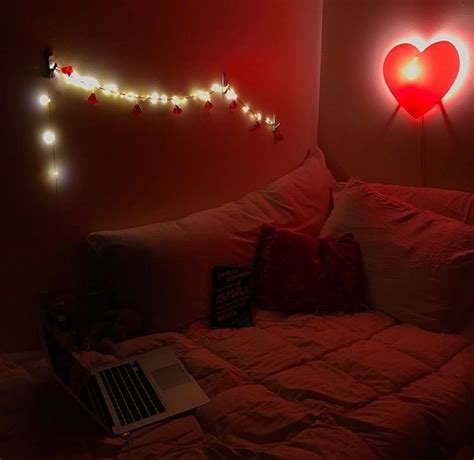 Red room decor room decor bedroom fairy lights bedroom aesthetic rooms neon bedroom aesthetic bedroom. Pin on One day