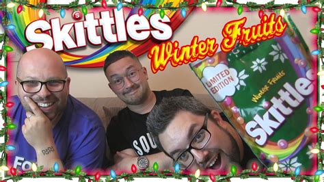 Skittles Winter Fruits Review Cinnamon Youtube