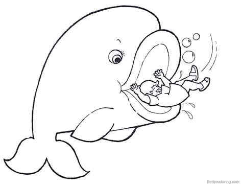 Check spelling or type a new query. Jonah And The Whale Coloring Pages Cartoon Drawing - Free ...