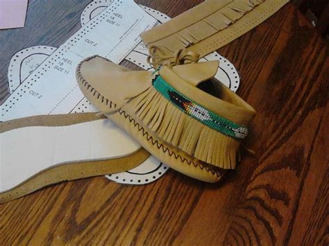 Size 9 Womens Moccasin Pattern Ankle