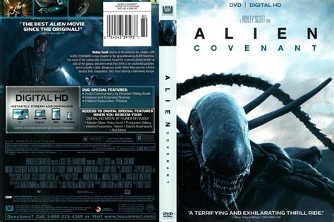 The official uk account for the alien movie franchise, operated by 20th century fox. Alien Covenant (2017) R1 DVD Cover - DVDcover.Com
