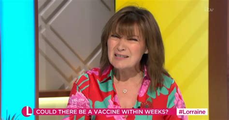 Lorraine Kelly Swears Live On Itv Show Over Lockdown And Brands