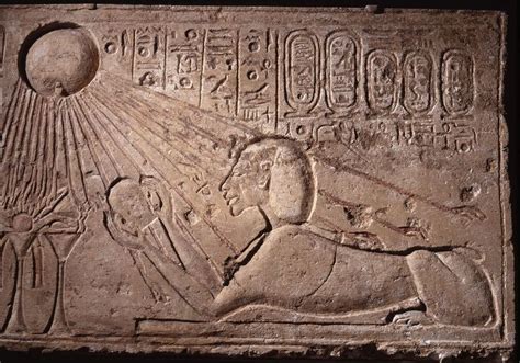 Aten The Solar Disc God Egyptian History