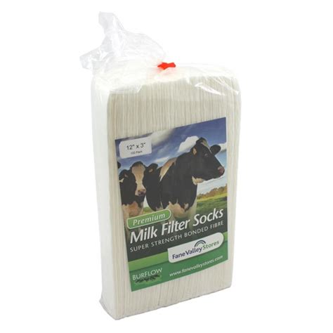 Buy Burflow Fane Valley Premium Milk Filter Socks 12 X 3 100 Socks From