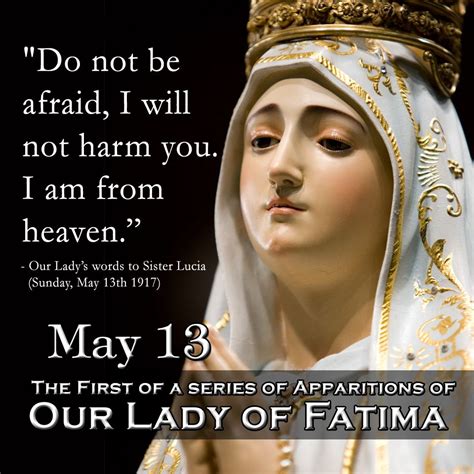 A Catholic Life First Apparition Of The Virgin Mary At Fatima Sunday